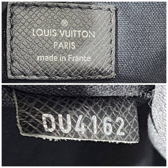 Authentic Louis Vuitton Taiga Andrei Messenger/Crossbody Bag Dark Grey - Picture 6 of 16